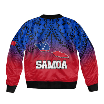 Polynesian Independent State of Samoa Gradient Bomber Jacket