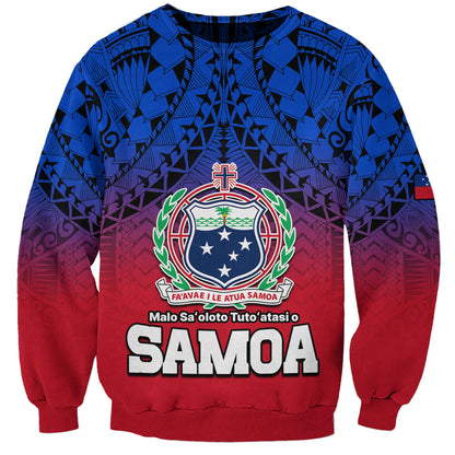 Polynesian Independent State of Samoa Gradient Sweatshirt