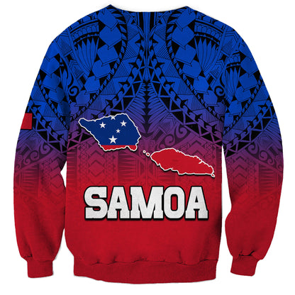 Polynesian Independent State of Samoa Gradient Sweatshirt