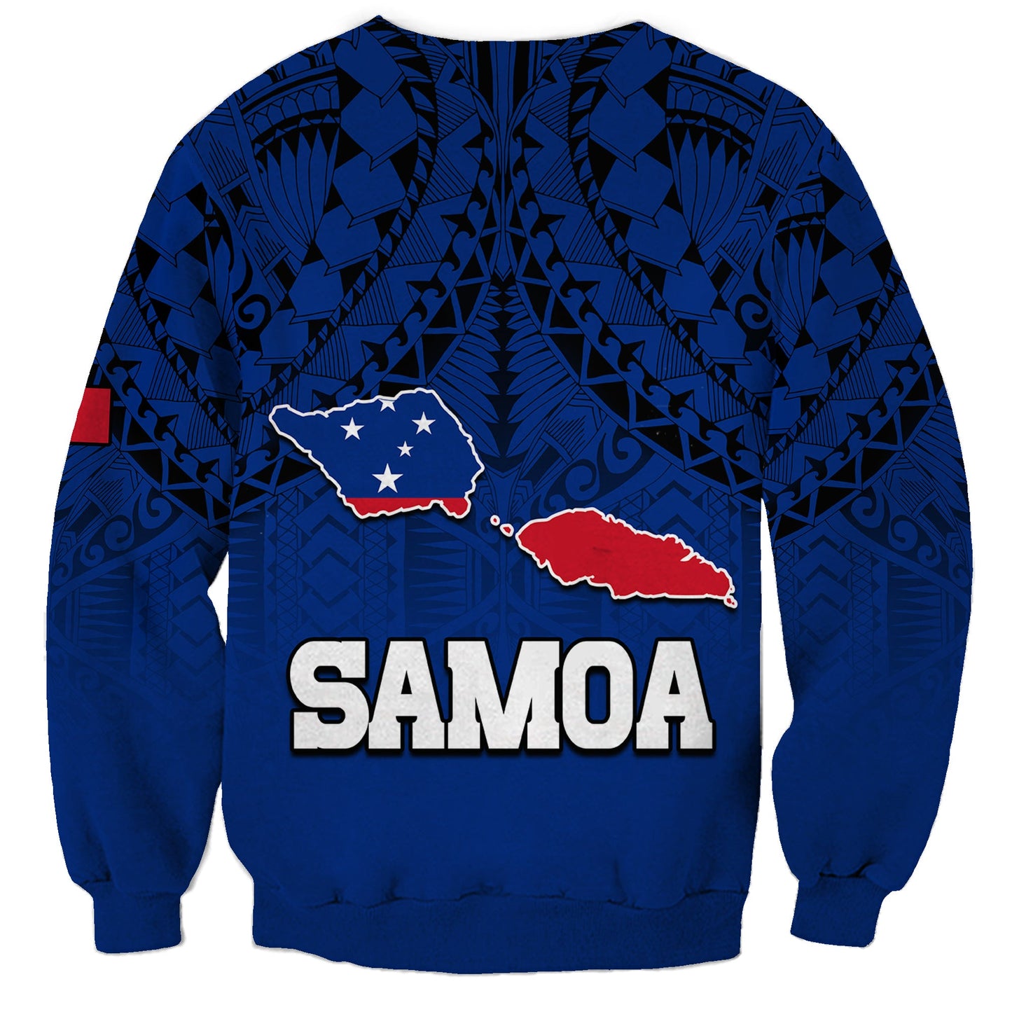 Polynesian Independent State of Samoa Blue Sweatshirt