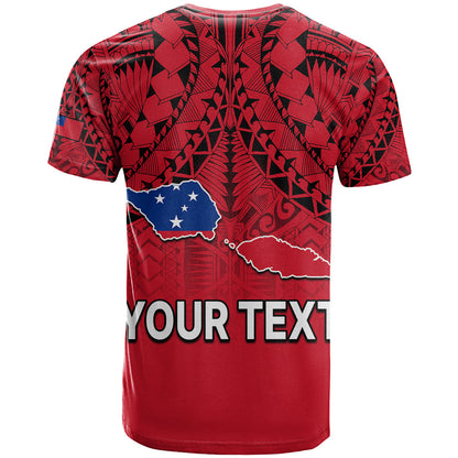 Polynesian Independent State Of Samoa Red T Shirt