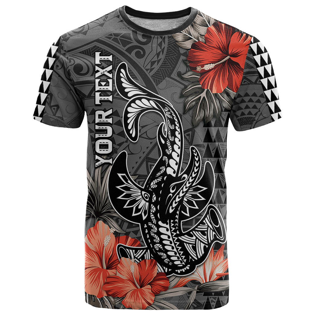 Personalised Hawaii Hammerhead Shark T Shirt Polynesian Vintage Vibes