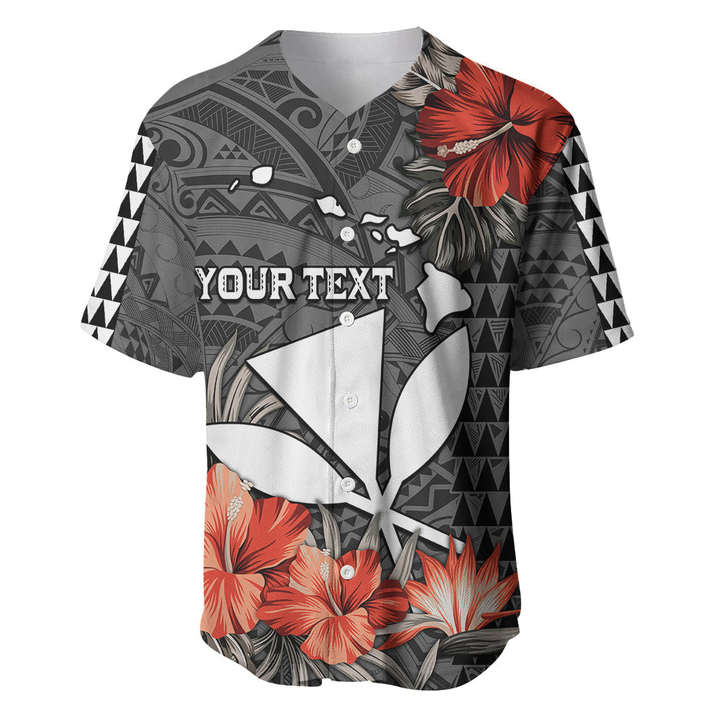 Personalised Hawaii Kanaka Maoli Baseball Jersey Polynesian Vintage Vibes