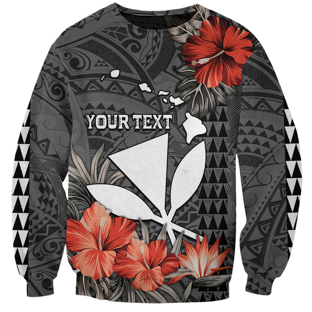 Personalised Hawaii Kanaka Maoli Sweatshirt Polynesian Vintage Vibes