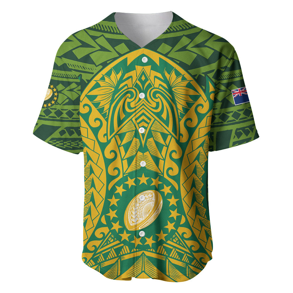 Cook Islands Rugby Baseball Jersey Kukis Athletic Style