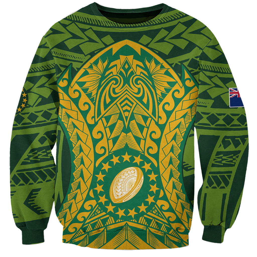 Cook Islands Rugby Sweatshirt Kukis Athletic Style