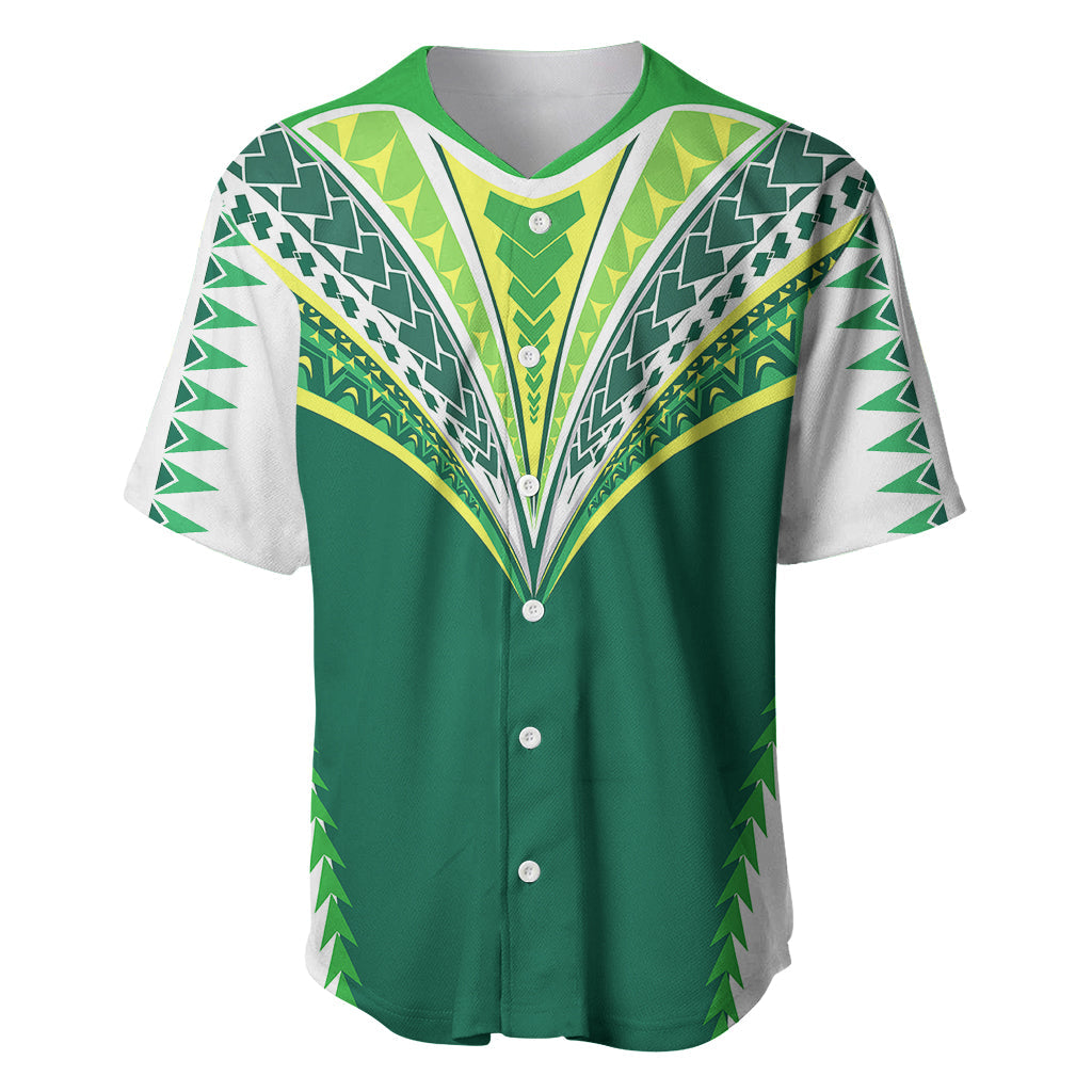 Polynesian Cook Islands Rugby Baseball Jersey No1