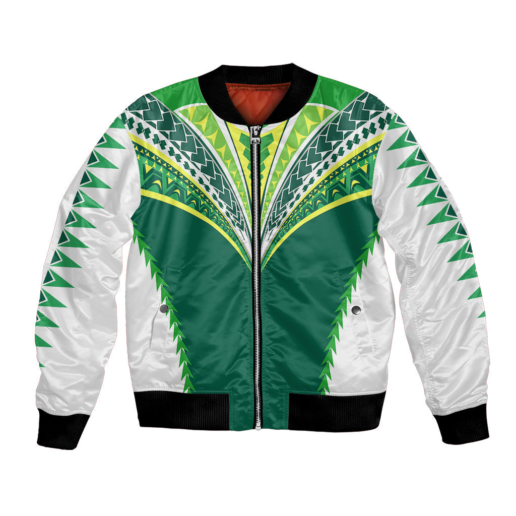 Polynesian Cook Islands Rugby Bomber Jacket No1