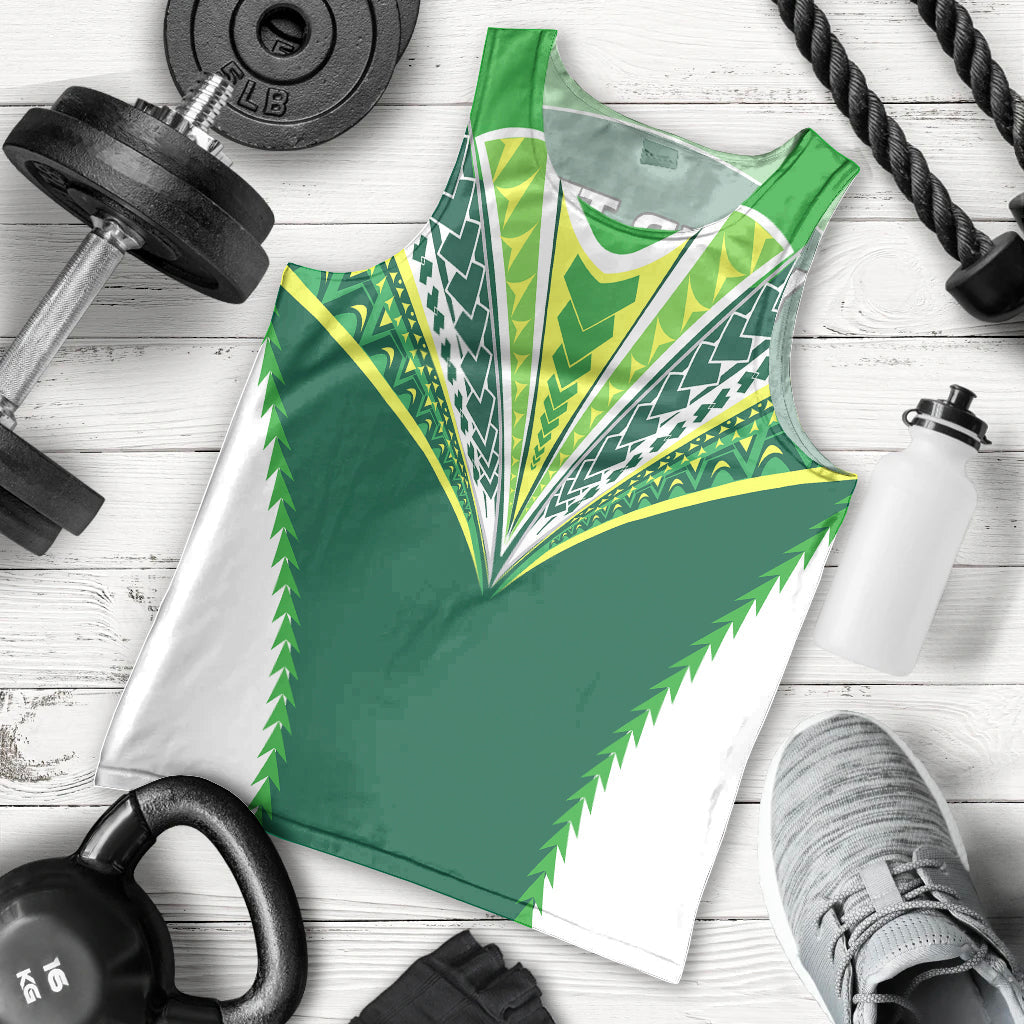 Polynesian Pride Cook Islands Rugby Men Tank Top No1