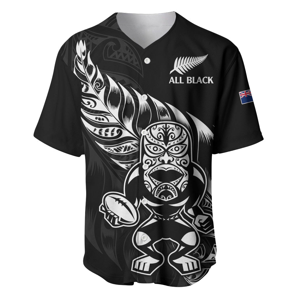 New Zealand All Black Rugby Baseball Jersey