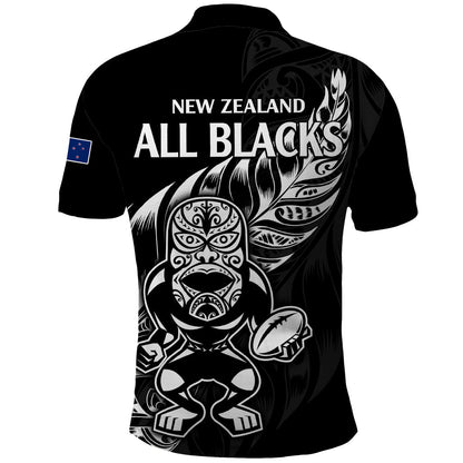 New Zealand All Black Rugby Polo Shirt