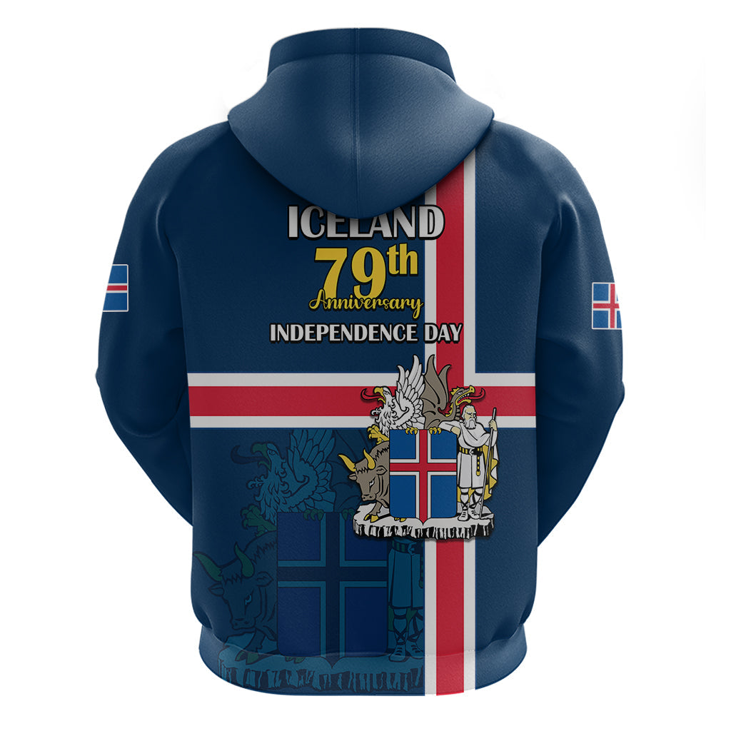 Iceland Hoodie Icelandic National Day