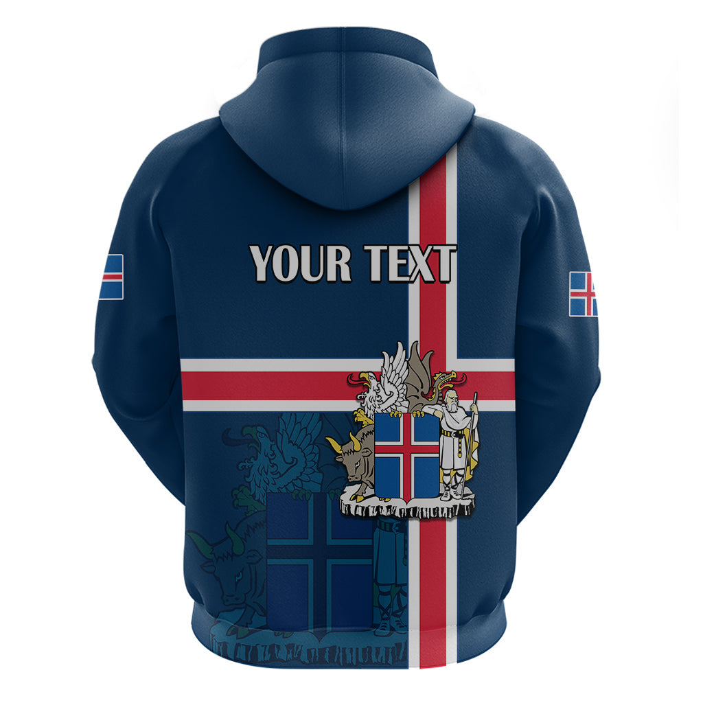 Custom Iceland Hoodie Icelandic National Day