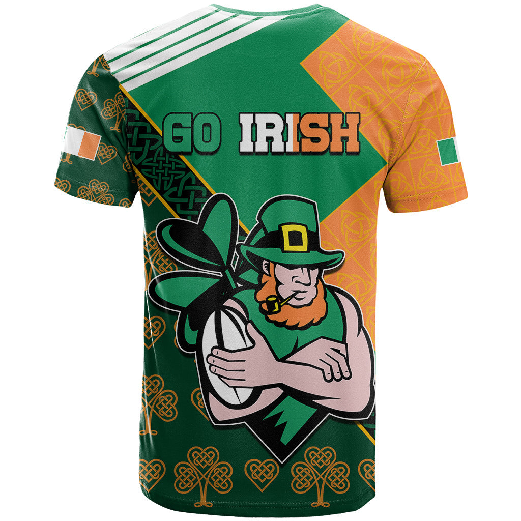 Ireland Rugby T Shirt Go Irish Shamrock World Cup