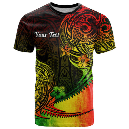 Personalised Polynesian Tribal T Shirt Unique Reggae