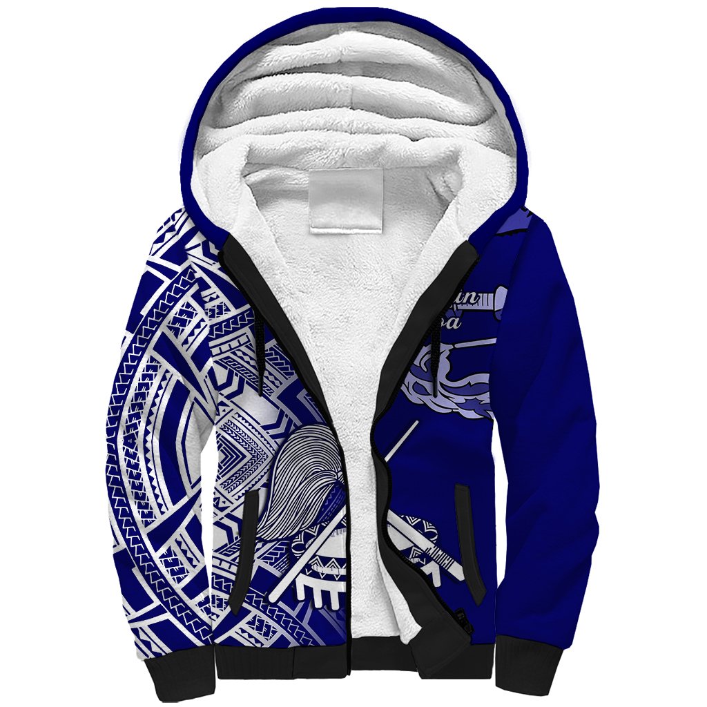 Polynesian American Samoa Sherpa Hoodie July 4 Independence Day