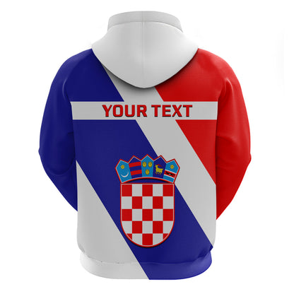 Custom June 25 Croatia Hoodie Independence Day Hrvatska Coat Of Arms 32Nd Anniversary