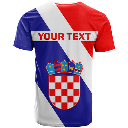 Personalised June 25 Croatia T Shirt Independence Day Hrvatska Coat Of Arms 32Nd Anniversary