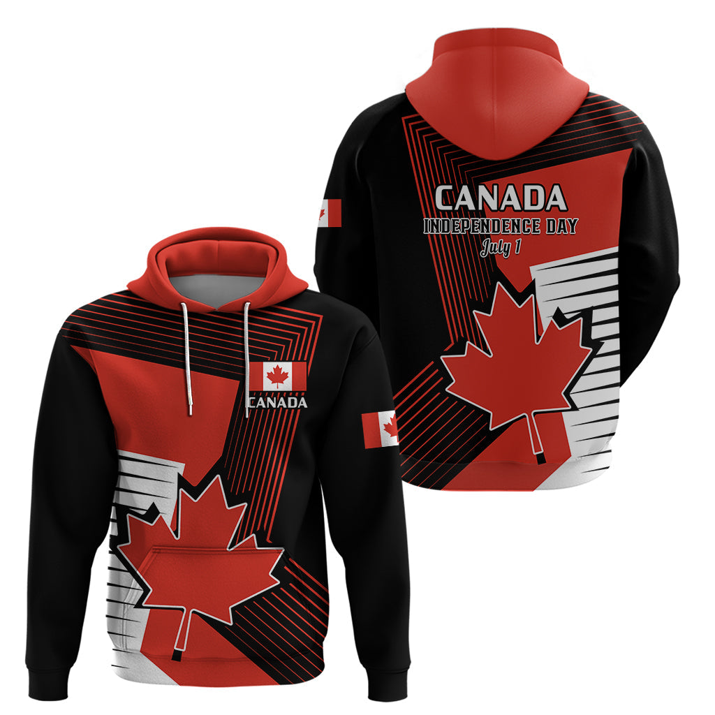 July 1 Canada Hoodie Independence Day With Canadian Maple Leaf