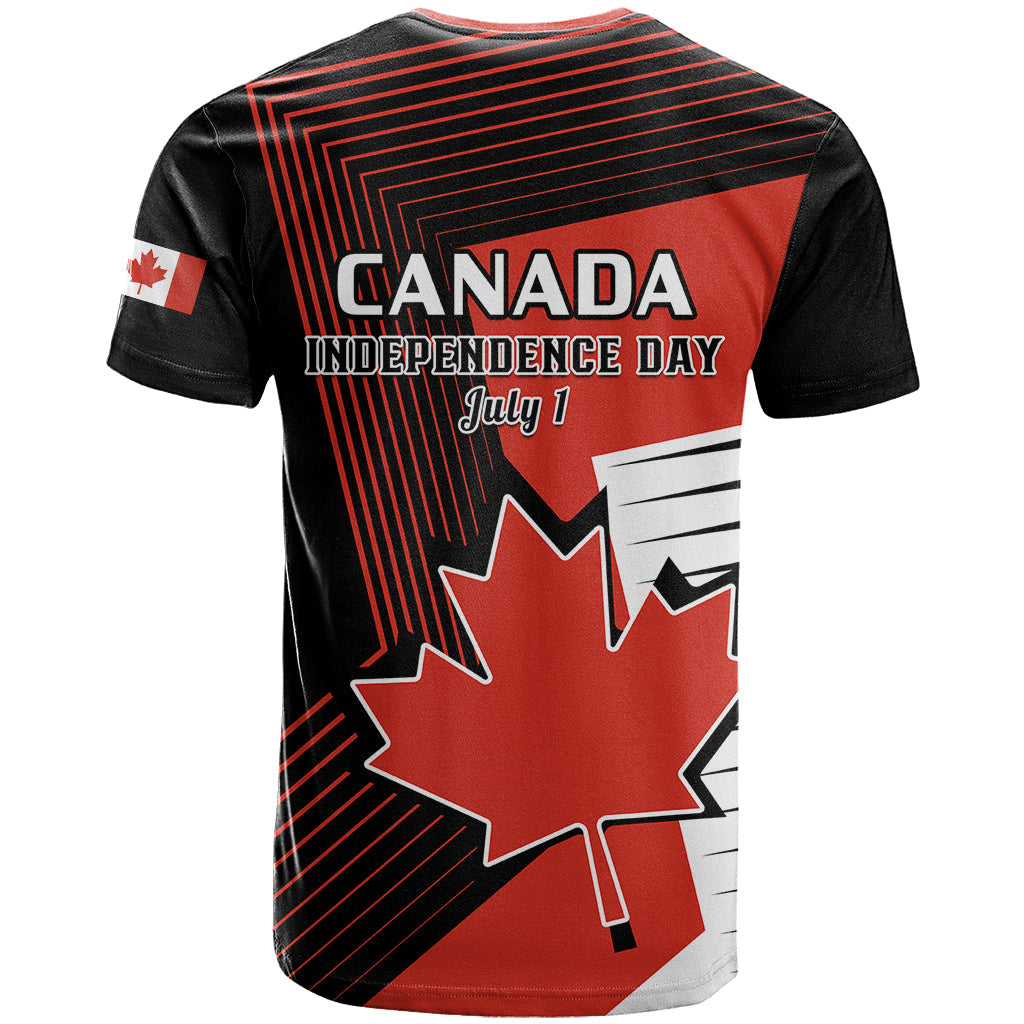 July 1 Canada T Shirt Independence Day With Canadian Maple Leaf