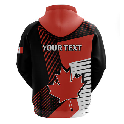 Custom July 1 Canada Hoodie Independence Day With Canadian Maple Leaf