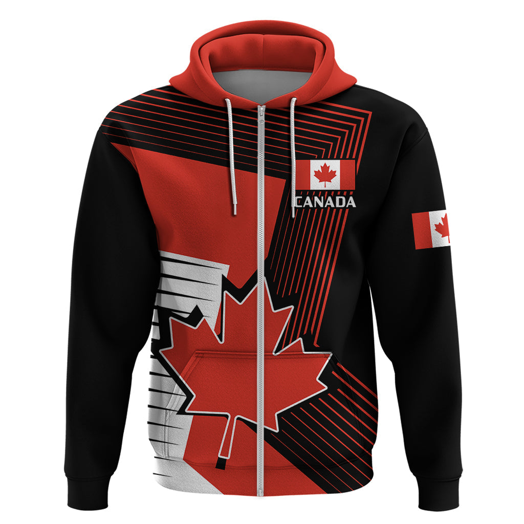 Custom July 1 Canada Hoodie Independence Day With Canadian Maple Leaf