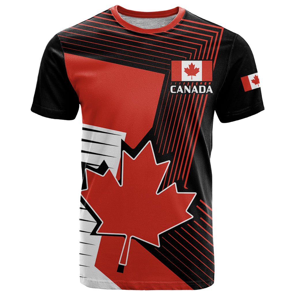Personalised July 1 Canada T Shirt Independence Day With Canadian Maple Leaf
