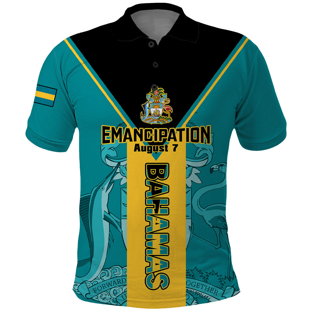 Bahamas Polo Shirt Happy Bahamian Emancipation Day