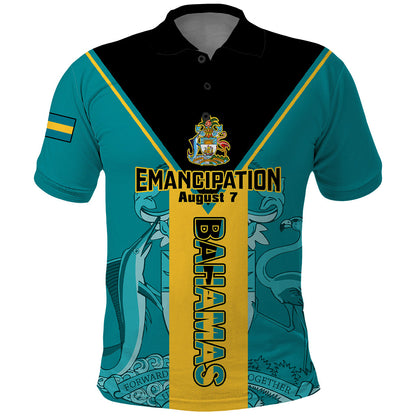 Bahamas Polo Shirt Happy Bahamian Emancipation Day