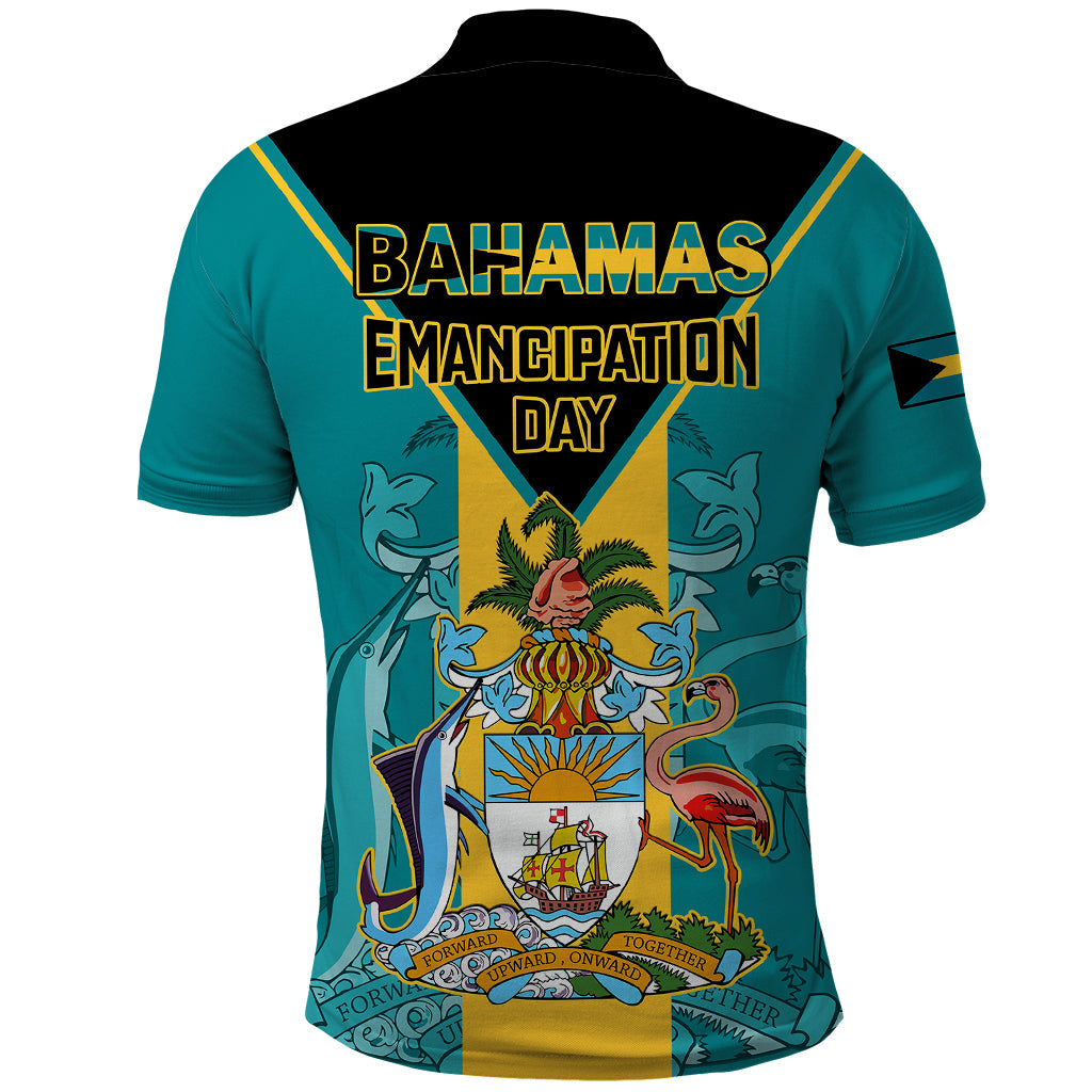 Bahamas Polo Shirt Happy Bahamian Emancipation Day