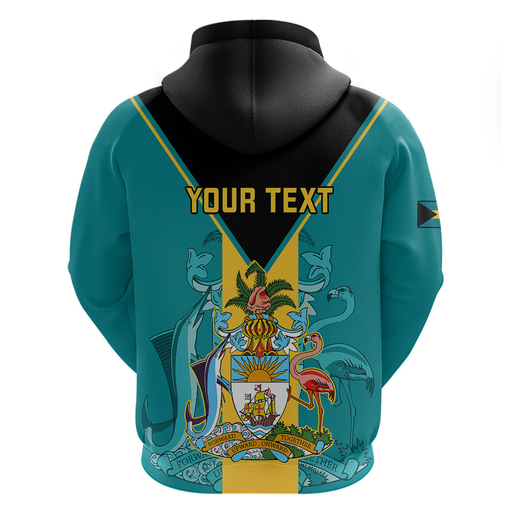 Personalised Bahamas Hoodie Happy Bahamian Emancipation Day