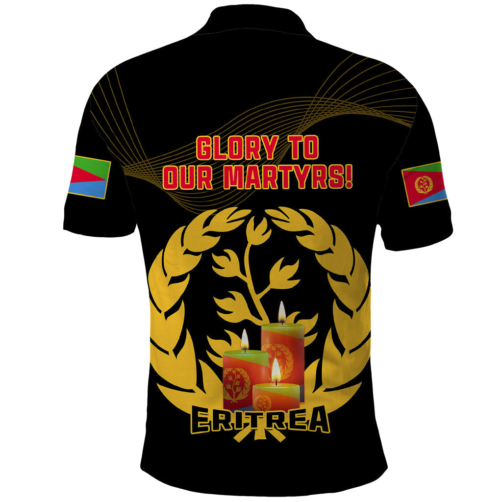 20 June Eritrea Martyrs Day Polo Shirt Glory To Our Martyrs