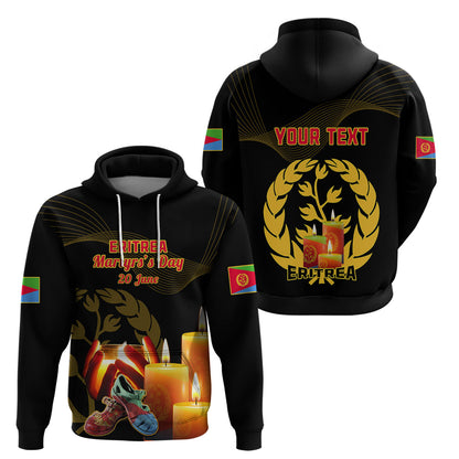 Personalised 20 June Eritrea Martyrs Day Hoodie Glory To Our Martyrs