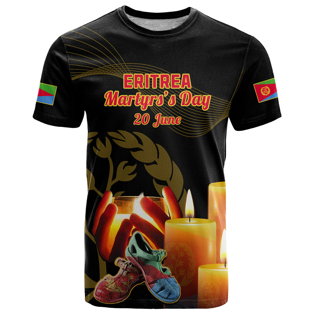 Personalised 20 June Eritrea Martyrs Day T Shirt Glory To Our Martyrs