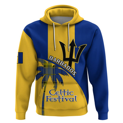 Custom Barbados 2023 Hoodie Celtic Festival Special Version