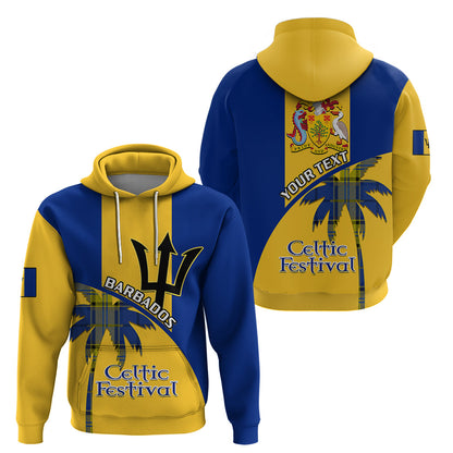 Custom Barbados 2023 Hoodie Celtic Festival Special Version