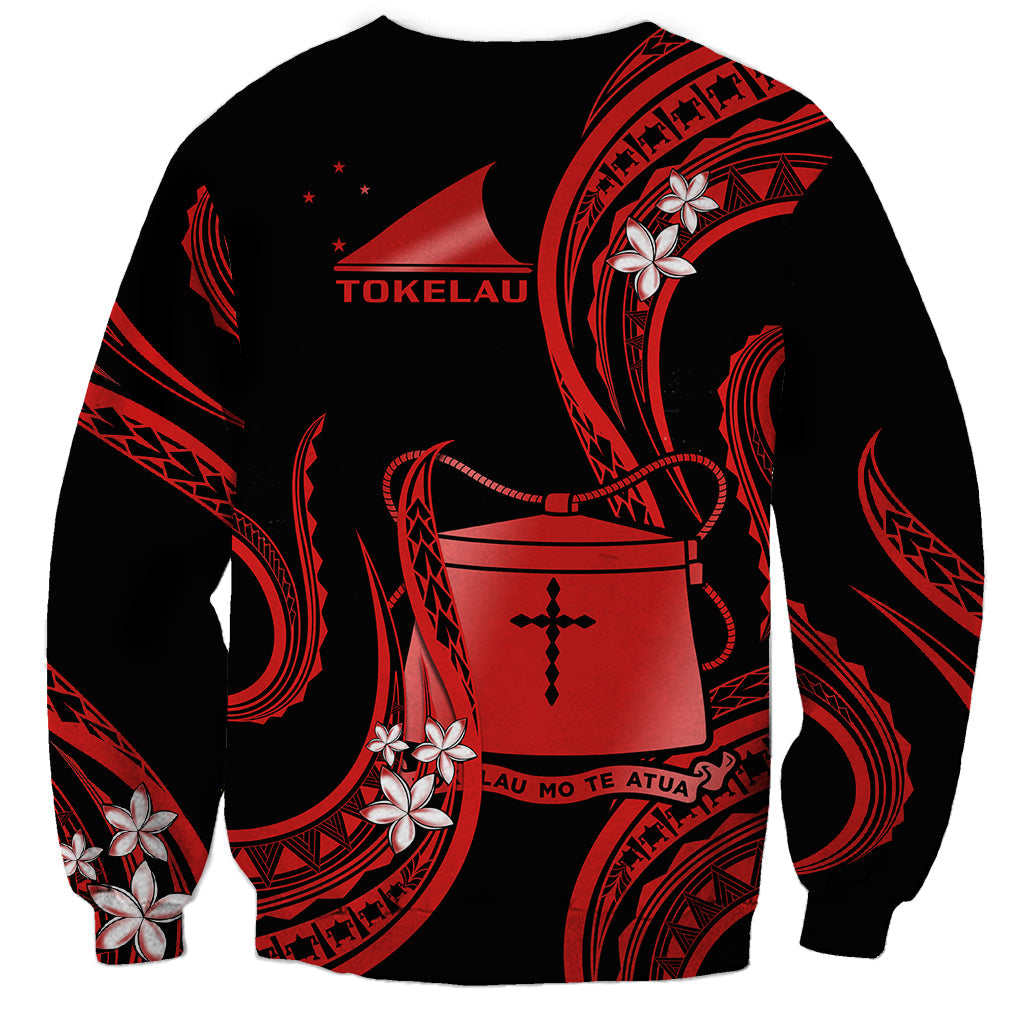 Tokelau Sweatshirt Tokelauan Tatau With Badge Red