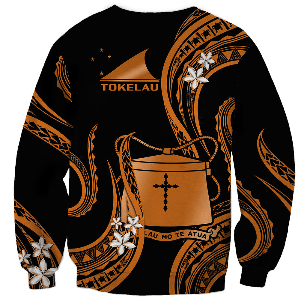 Tokelau Sweatshirt Tokelauan Tatau With Badge Gold
