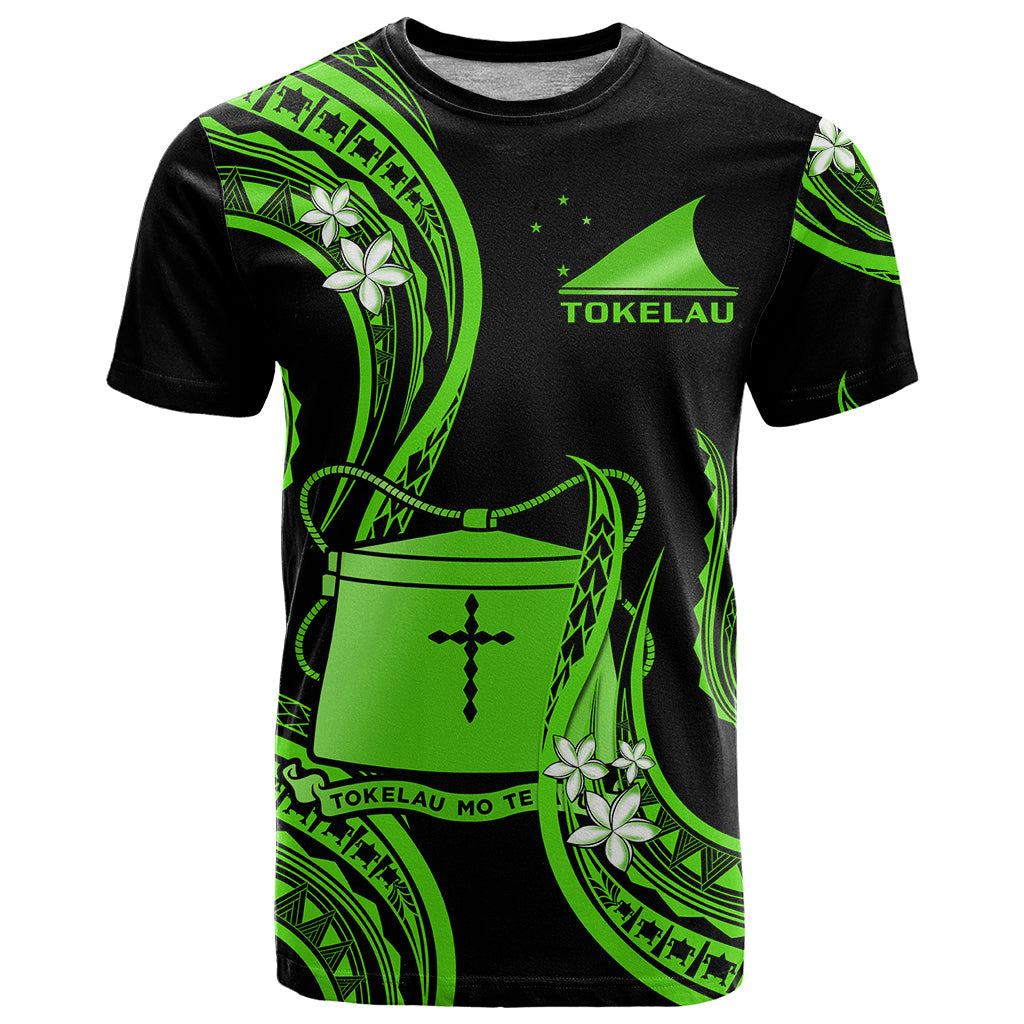 Tokelau T Shirt Tokelauan Tatau With Badge Green