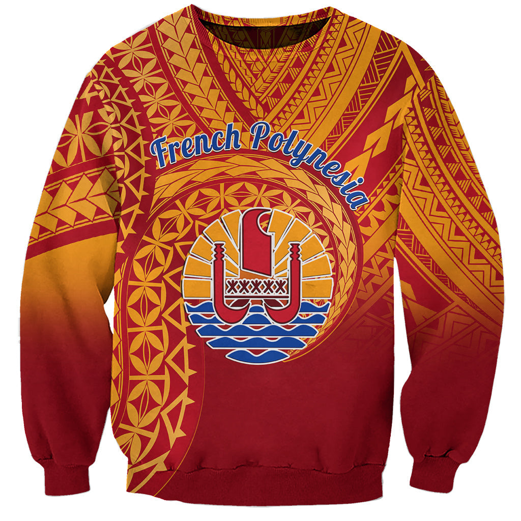 French Polynesia Sweatshirt Happy Internal Autonomy Day