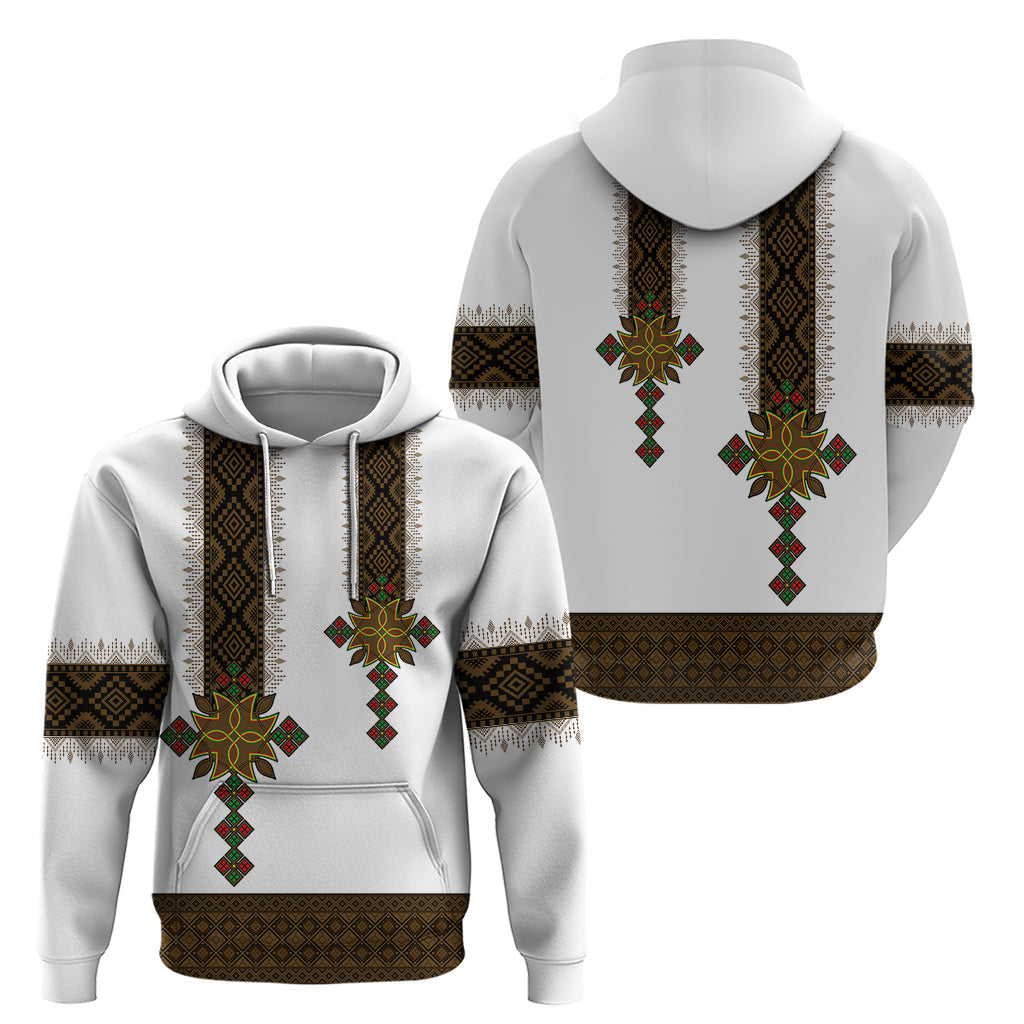 Ethiopia Hoodie Ethiopian Tilet With African Pattern Ver.01