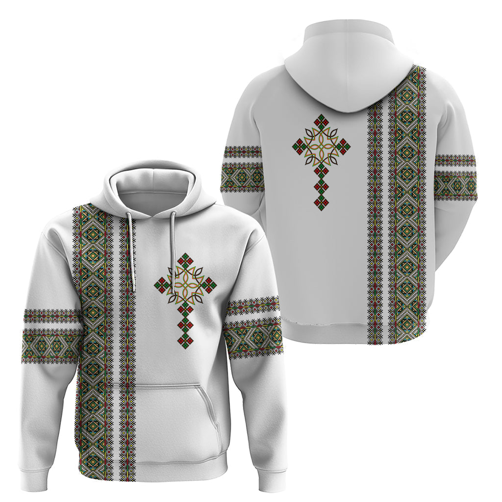 Ethiopia Hoodie Ethiopian Tilet With African Pattern Ver.02