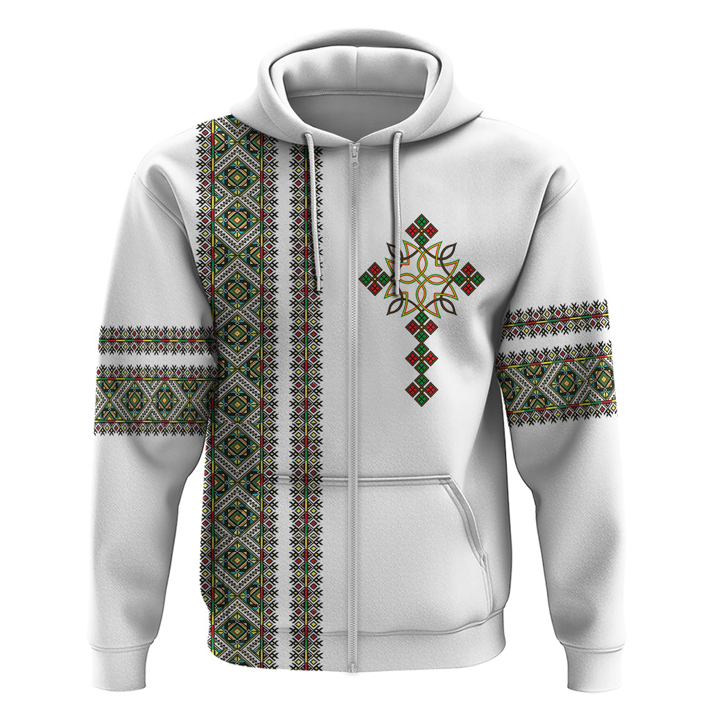 Ethiopia Hoodie Ethiopian Tilet With African Pattern Ver.02