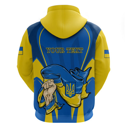 Custom Ukraine Hoodie Happy Ukrainian 32nd Independence Anniversary