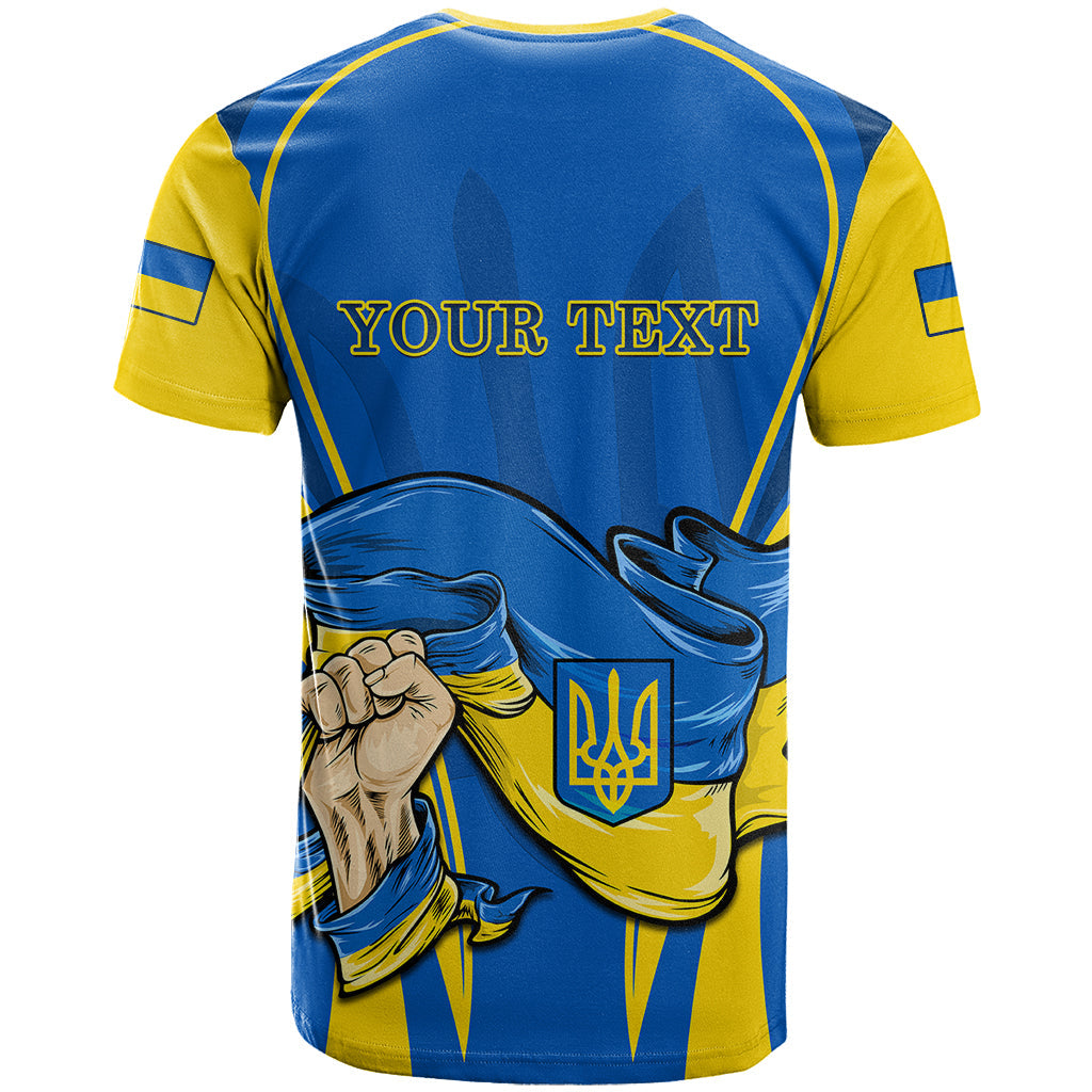 Custom Ukraine T Shirt Happy Ukrainian 32nd Independence Anniversary