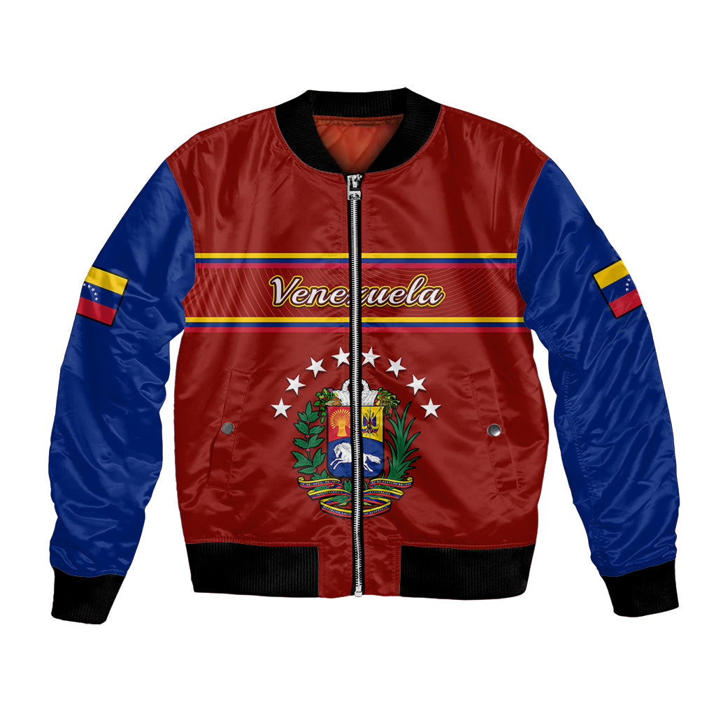 Personalised Venezuela Bomber Jacket Coat Of Arms Style 2023