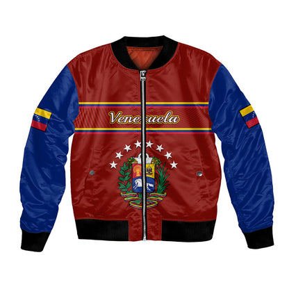 Personalised Venezuela Bomber Jacket Coat Of Arms Style 2023