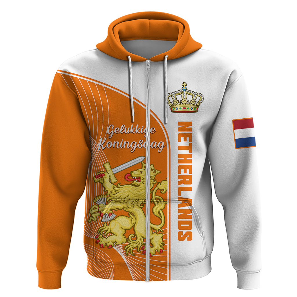 Custom Netherlands Kings Day Hoodie Gelukkige Koningsdag Ver.01