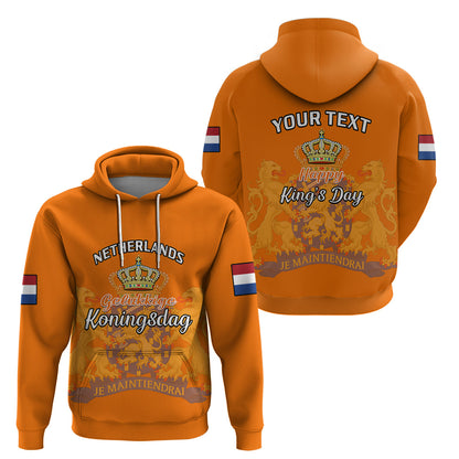 Netherlands Kings Day Hoodie Gelukkige Koningsdag Ver.02