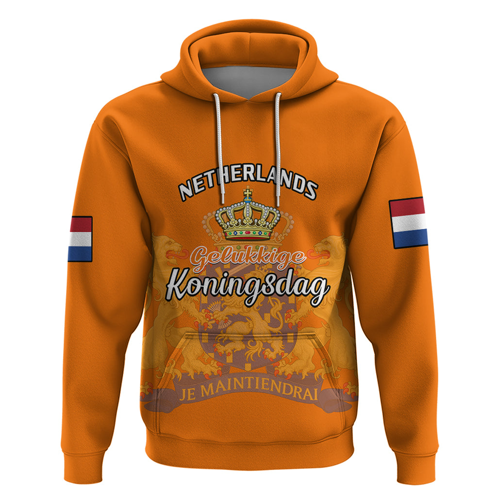 Netherlands Kings Day Hoodie Gelukkige Koningsdag Ver.02